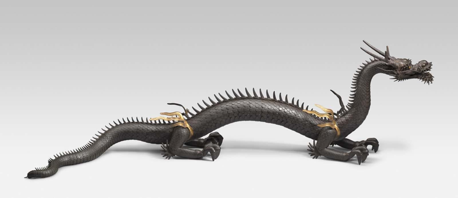 Articulated model of a dragon – Works – Museum of Fine Arts, Boston