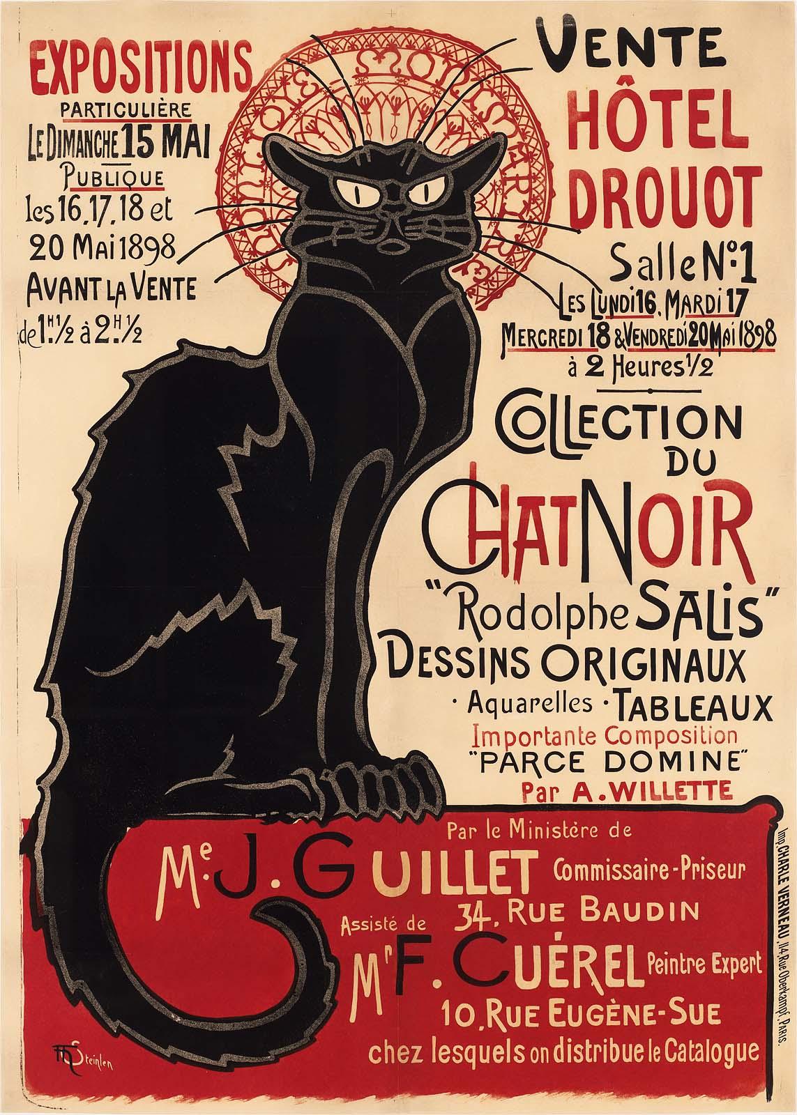chat noir original poster