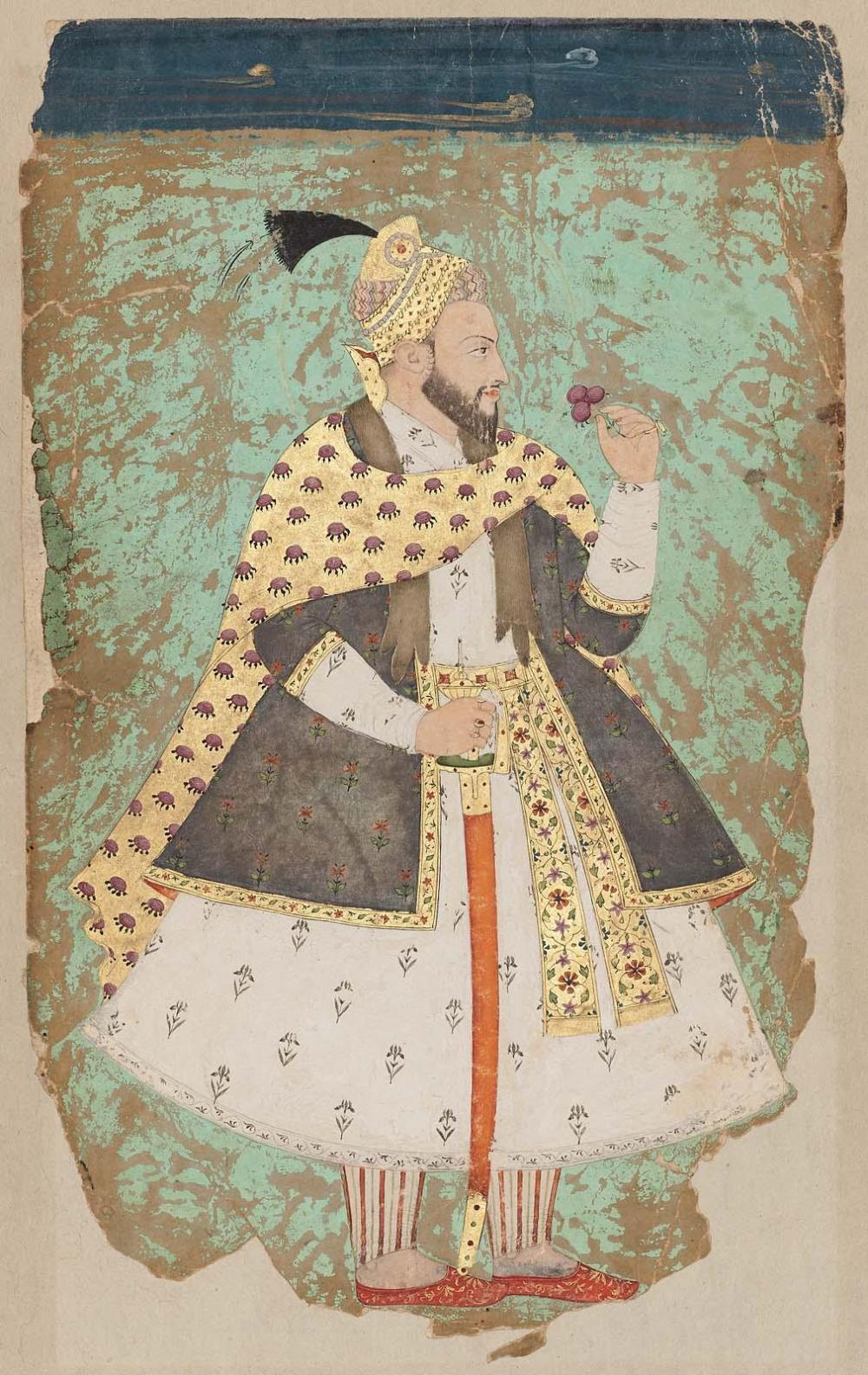 Portrait Of Bahadur Shah (r. 1707–1712) – Works – Museum Of Fine Arts ...