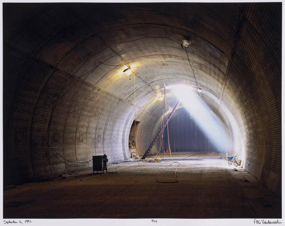 The Ted Williams Tunnel (Interior), from "Portfolio I The Big Dig