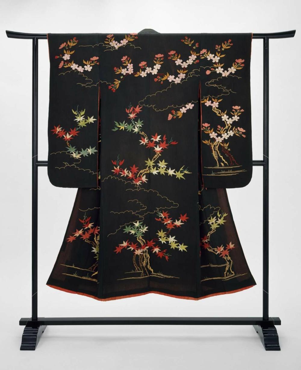 Kimono (furisode) – Works – Museum Of Fine Arts, Boston