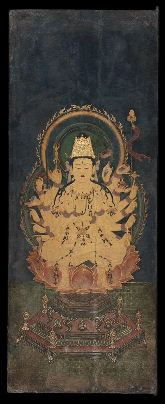 The Six Manifestations of Kannon, the Bodhisattva of Compassion (Juntei ...