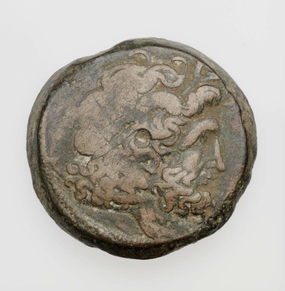 Coin of Kingdom of Egypt with head of Zeus Ammon – Works – Museum of ...