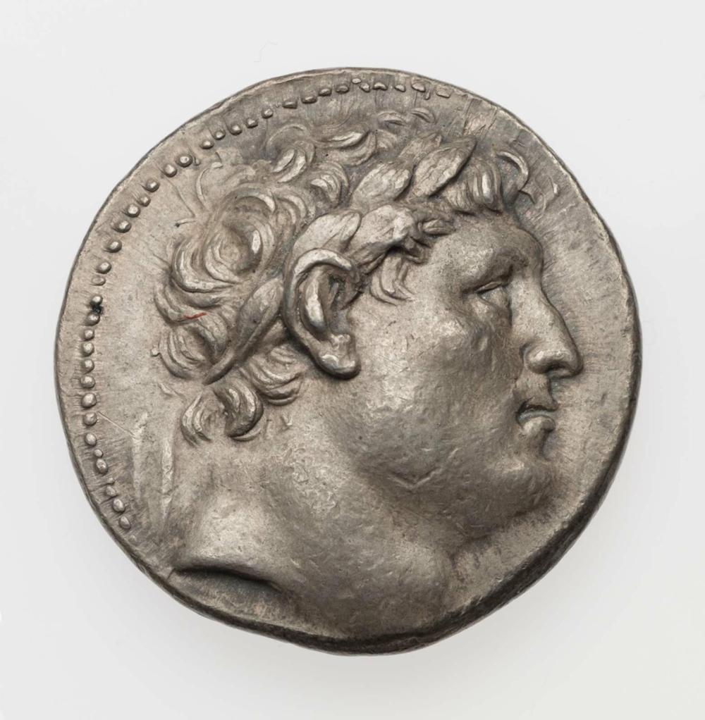 Tetradrachm of Kingdom of Pergamon with head of Philetairos, struck ...