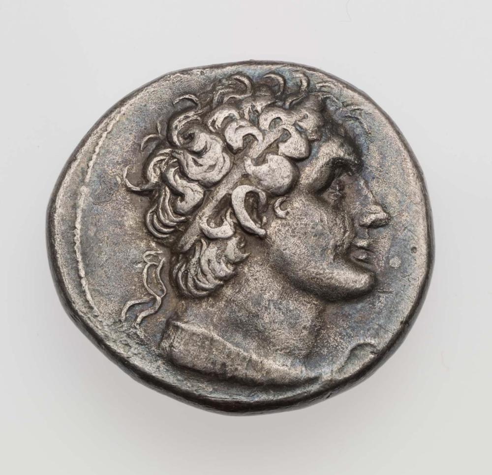 Tetradrachm of Kingdom of Egypt with head of Ptolemy I, struck under ...