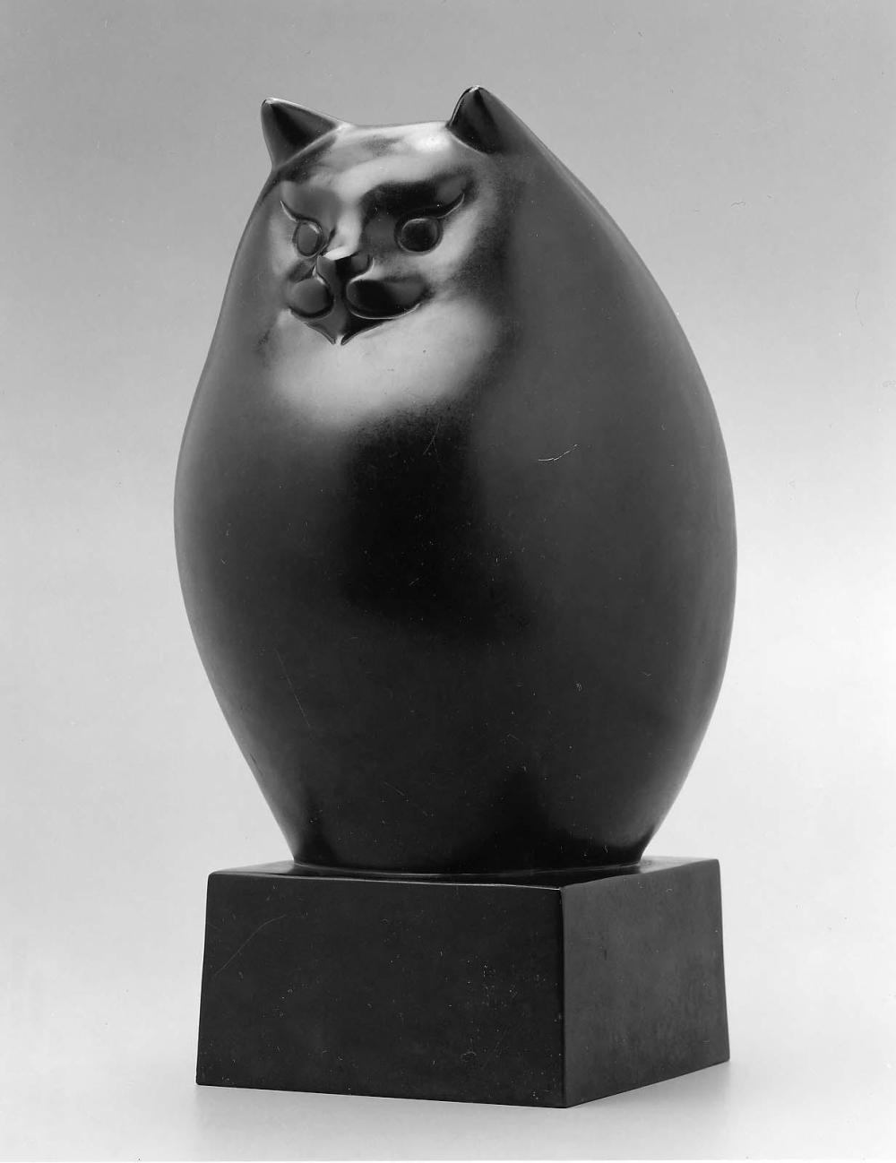 Persian Cat Sculpture