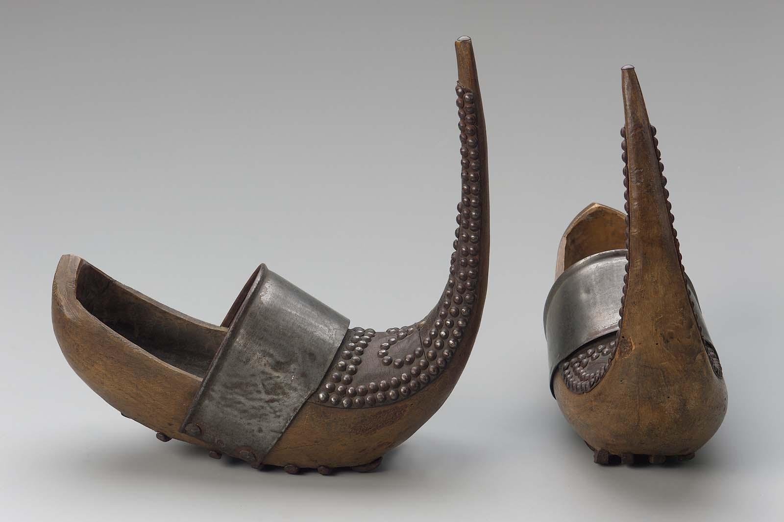 Pair of sabot (wooden shoes) – Works – Museum of Fine Arts, Boston