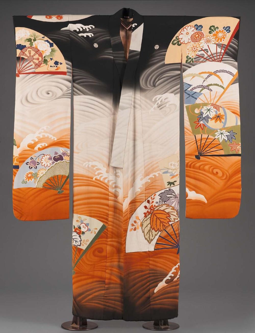 Kimono (furisode) – Works – Museum of Fine Arts, Boston