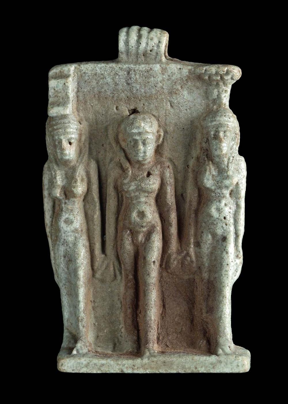 Amulet Of Isis Nephthys And Harpokrates Works Museum Of Fine Arts Boston