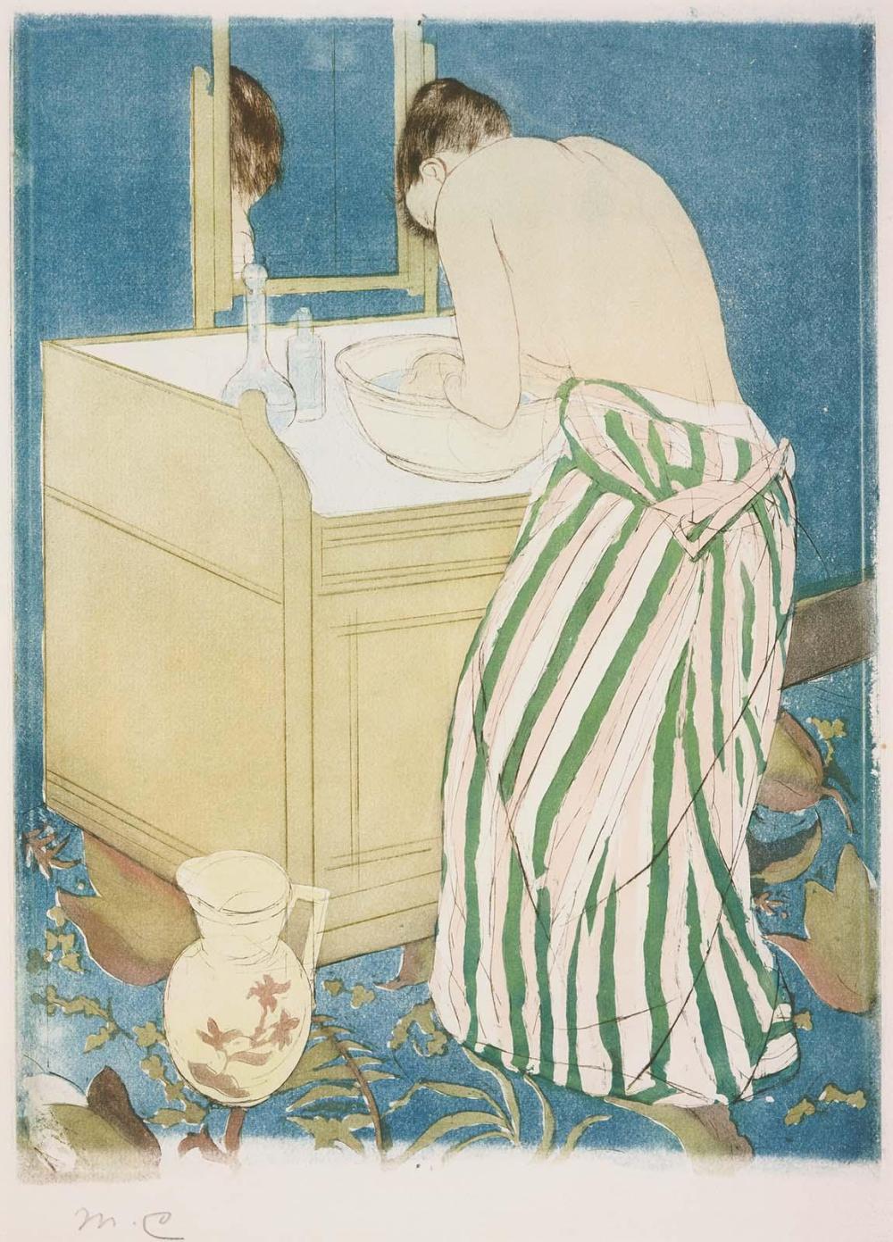 Woman Bathing – Works – Museum of Fine Arts, Boston